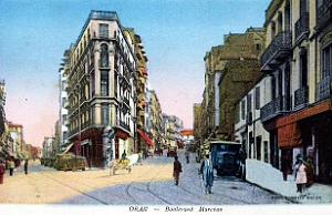 Oran - Rue de Mostaganem et Boulevard Marceau 